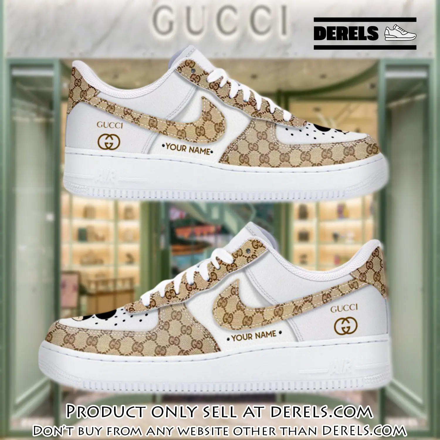 Gucci mickey pattern  luxury air force 1 sneakers limited af1 shoes oaf1026 dr0842146